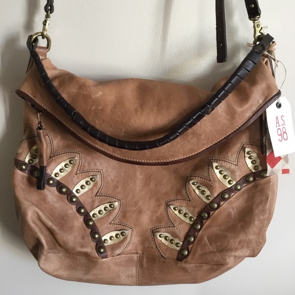 NWT A.S. 98 Odessia leather Bag - Picture 11 of 12